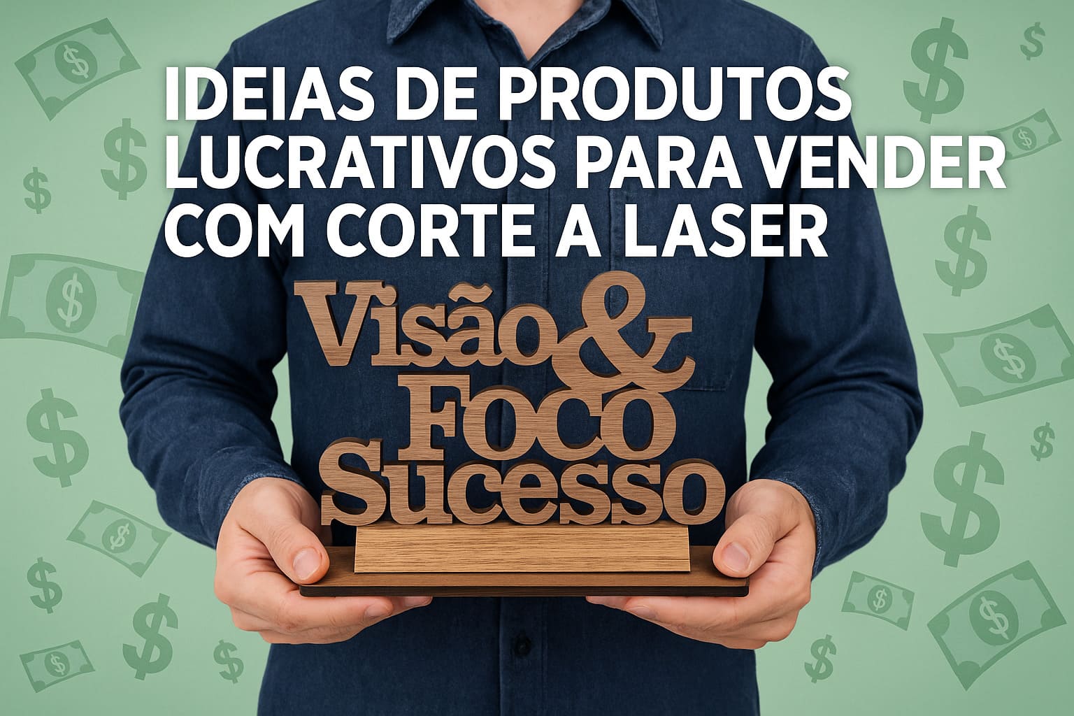 Ideias de produtos lucrativos para vender com corte a laser